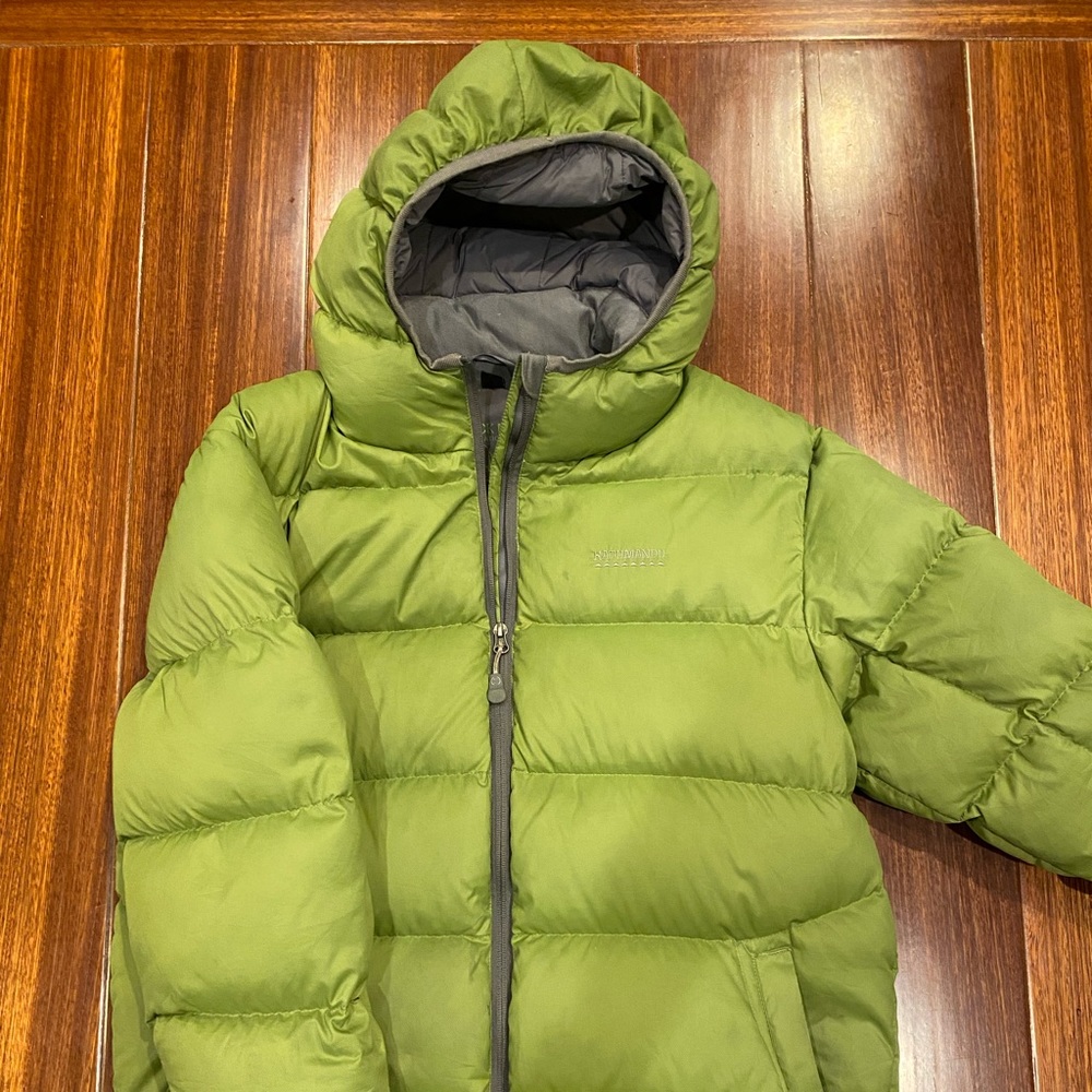 Kathmandu Green Puffer Coat | Medium | Down Jacket